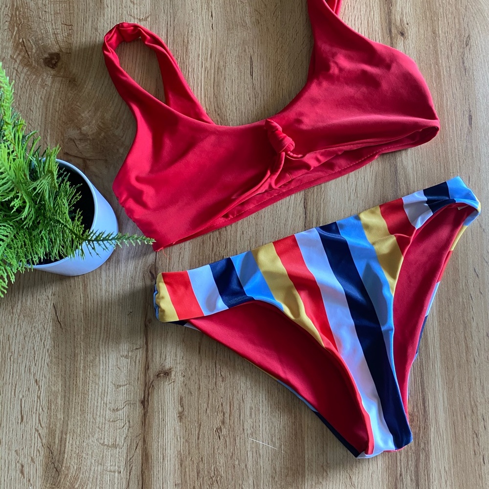 Zaful Red Bikini Set